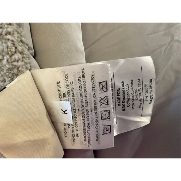 NWT Sunday Citizen Snug Comforter - Bamboo - King/Cali King w/ Bonus Bamboo Euro - Picture 5 of 12